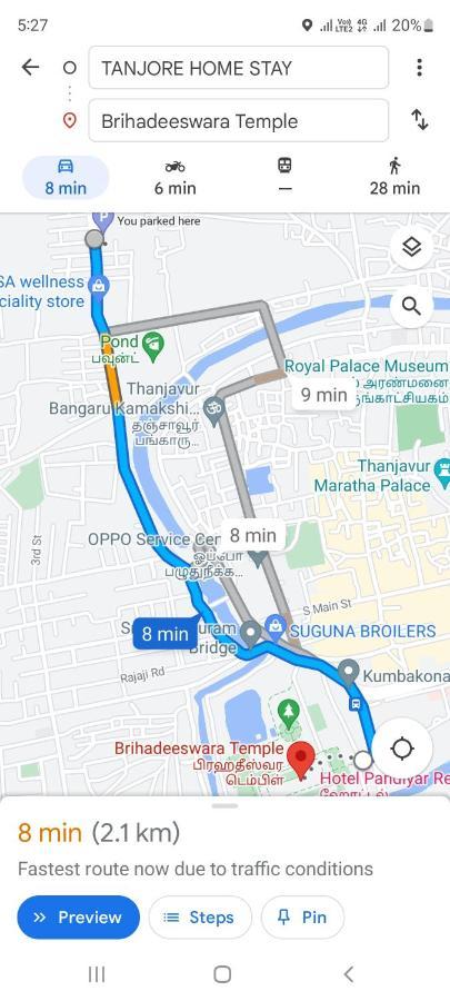 Tanjore Home Stay Thanjavur Ngoại thất bức ảnh